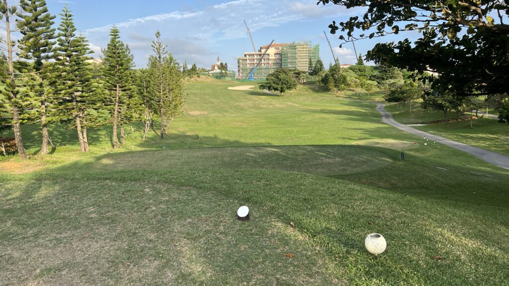 シギラベイカントリークラブ_4番ホール（Par3） 短いショート