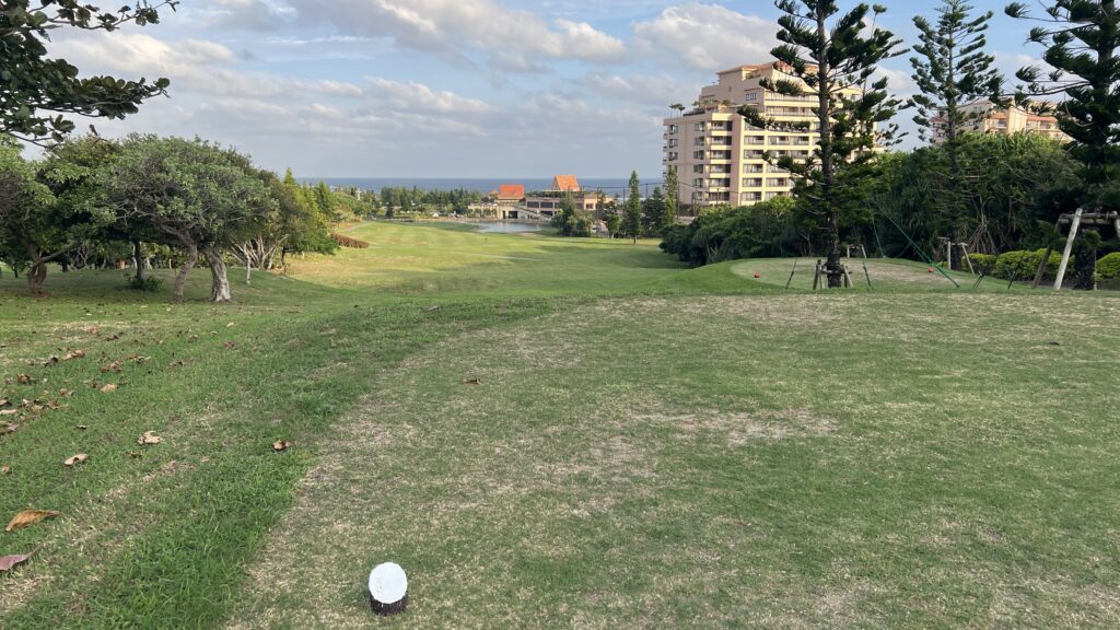 シギラベイカントリークラブ_7番ホール（Par3） 170ヤードのショートホール