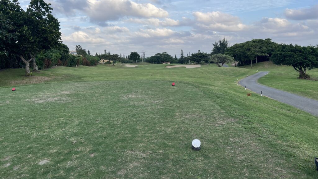 シギラベイカントリークラブ_8番ホール（Par4） 打ち上げ
