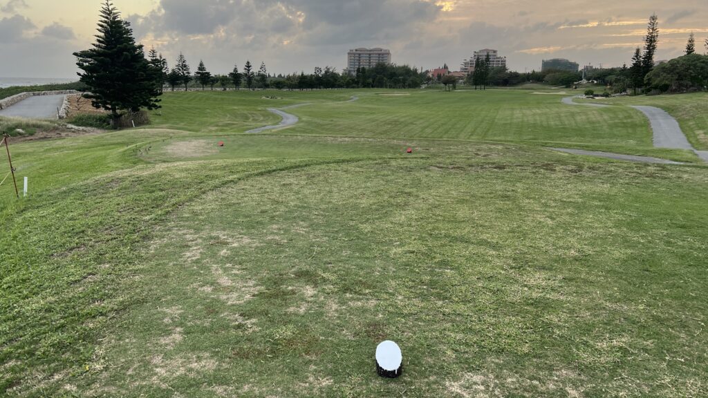 シギラベイカントリークラブ_18番ホール（Par4） 最終ホール