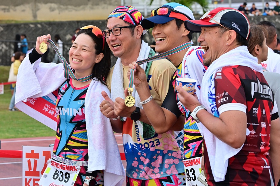 宮古島トライアスロン大会の完走率