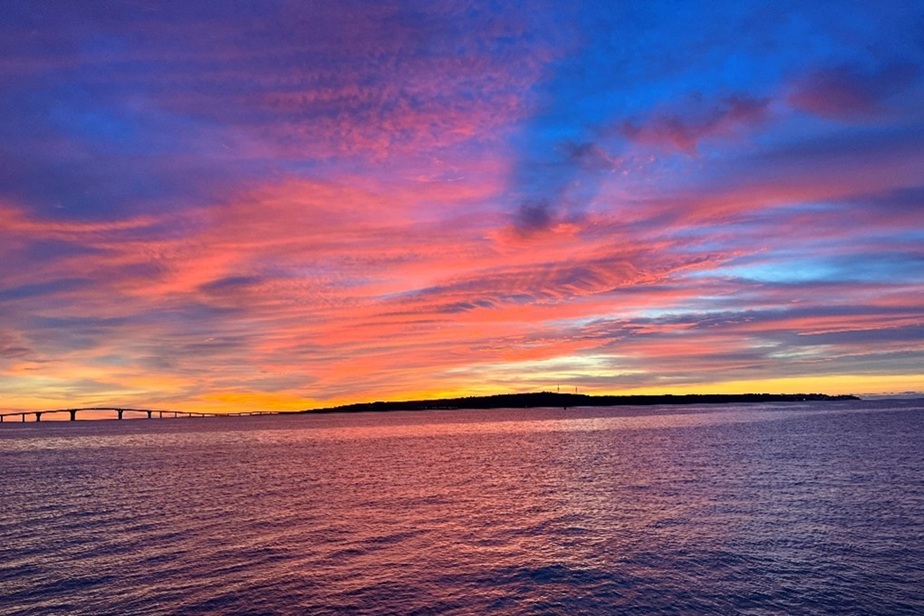 みやこサンセットビーチのマジックアワー