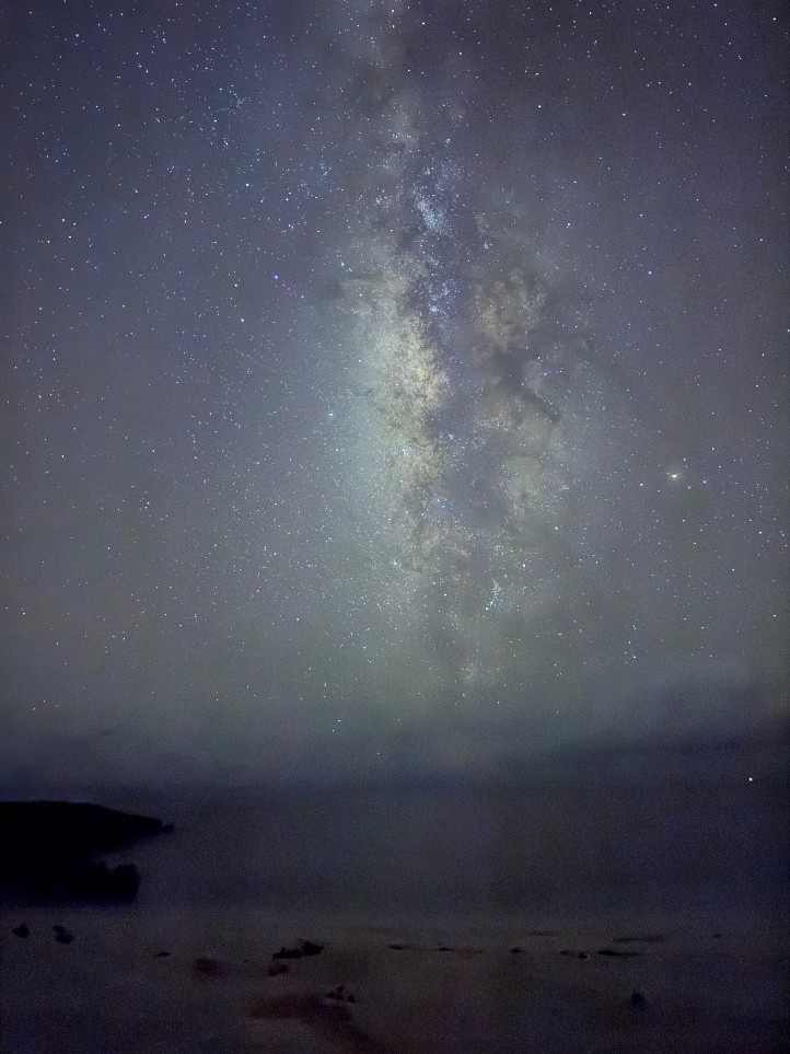 ムスヌン浜の星空