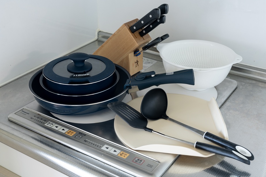 ウェルネスヴィラ ブリッサの食器・調理器具