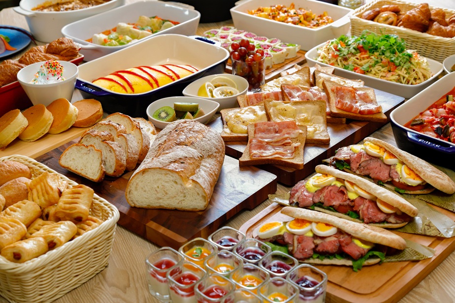 ホットクロスポイントサンタモニカの朝食